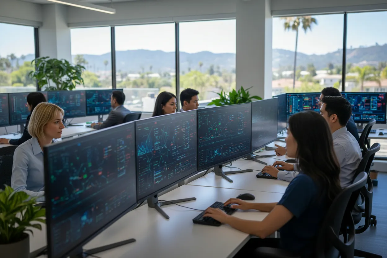 24/7 managed detection and response MDR team monitoring for Anaheim Hills