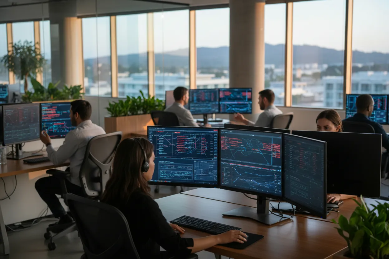 24/7 managed detection and response MDR team monitoring for Brea businesses