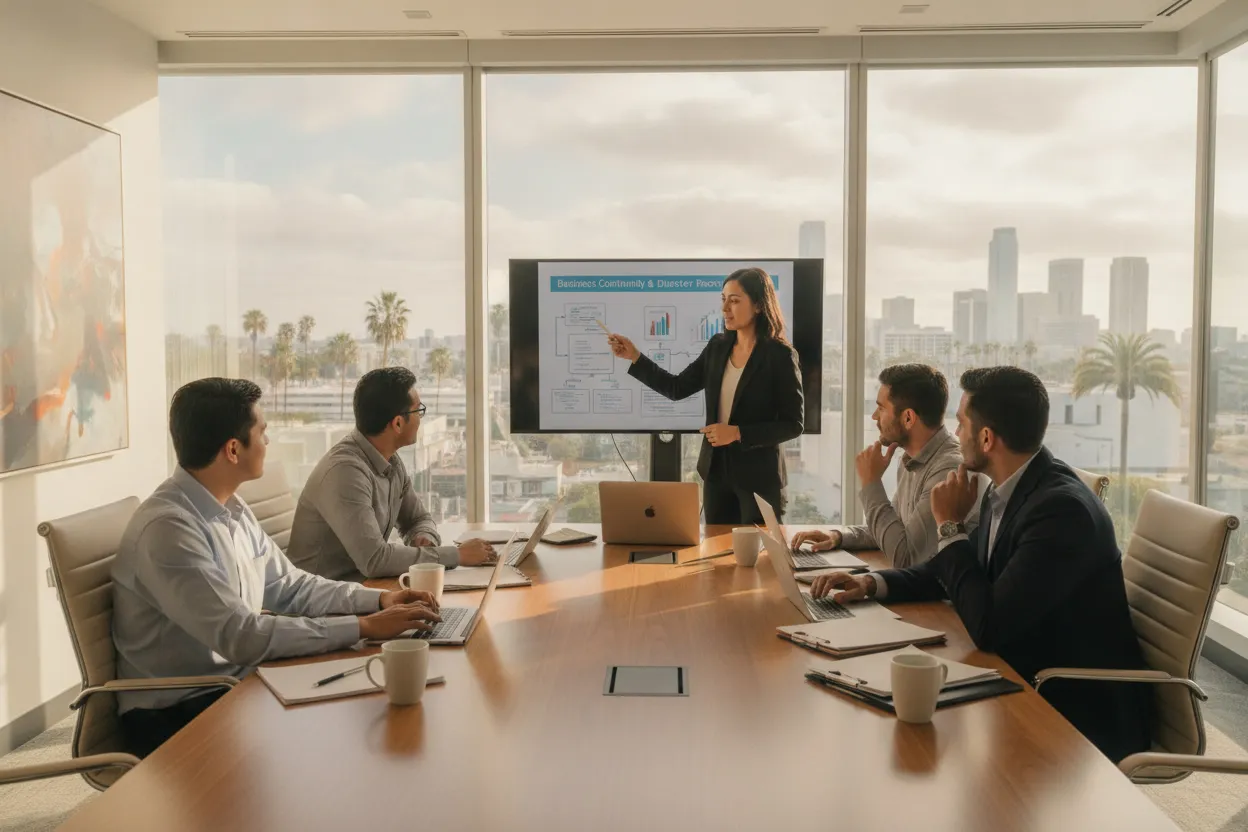 disaster recovery and business continuity planning for Buena Park organizations
