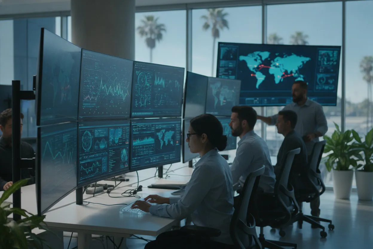24/7 managed detection and response MDR team monitoring for Fontana businesses