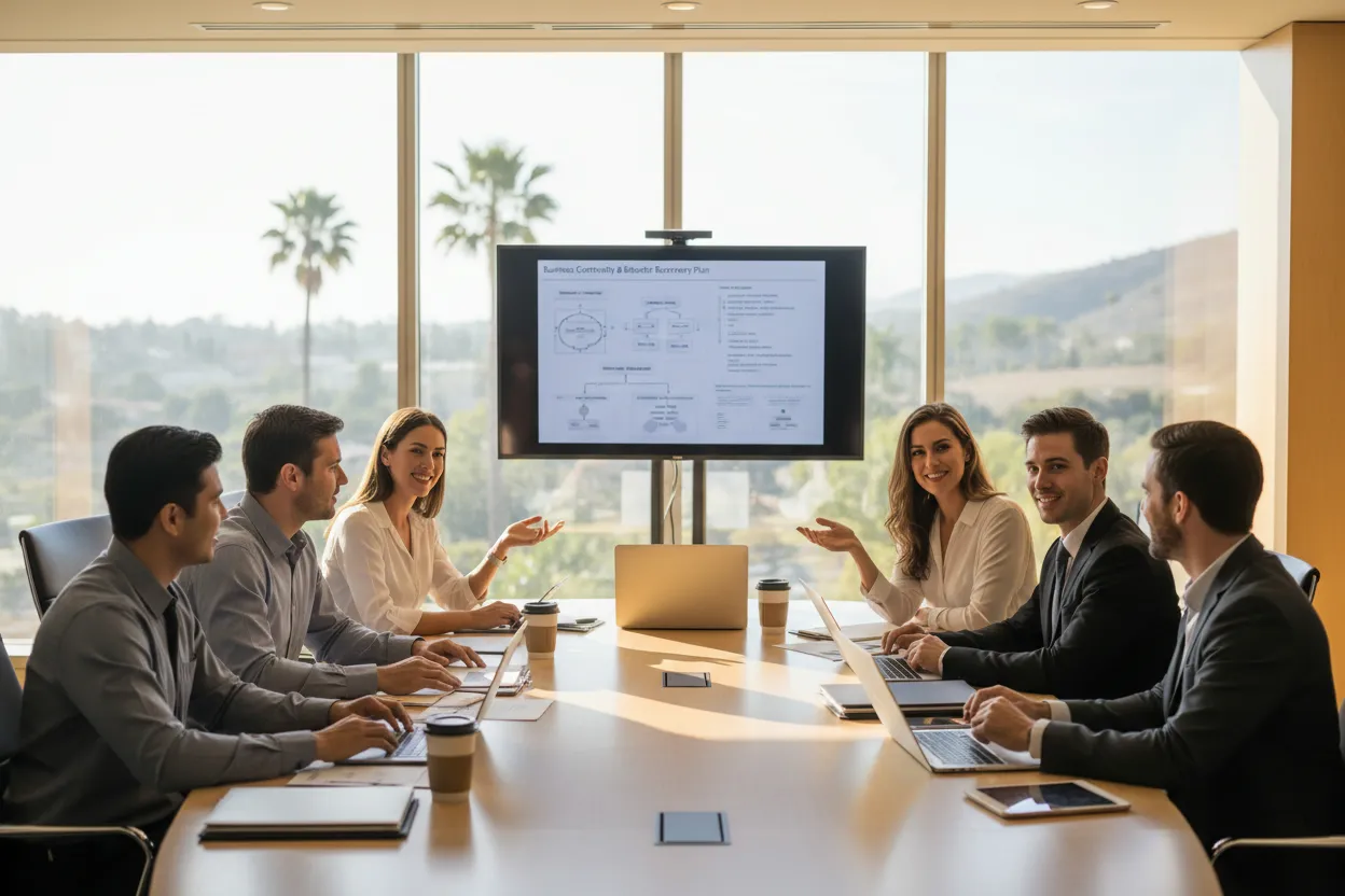 disaster recovery and business continuity planning for Hemet businesses