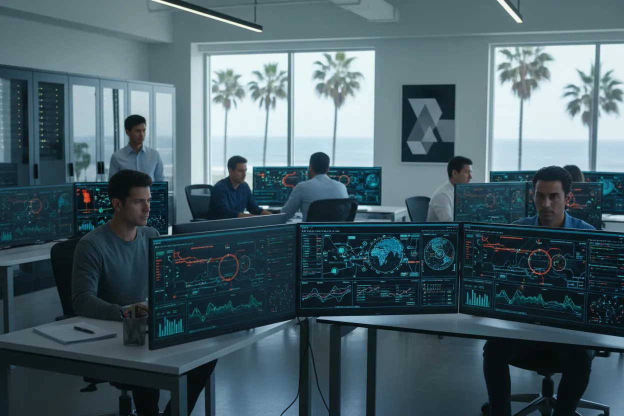 24/7 managed detection and response MDR team monitoring for Huntington Beach businesses
