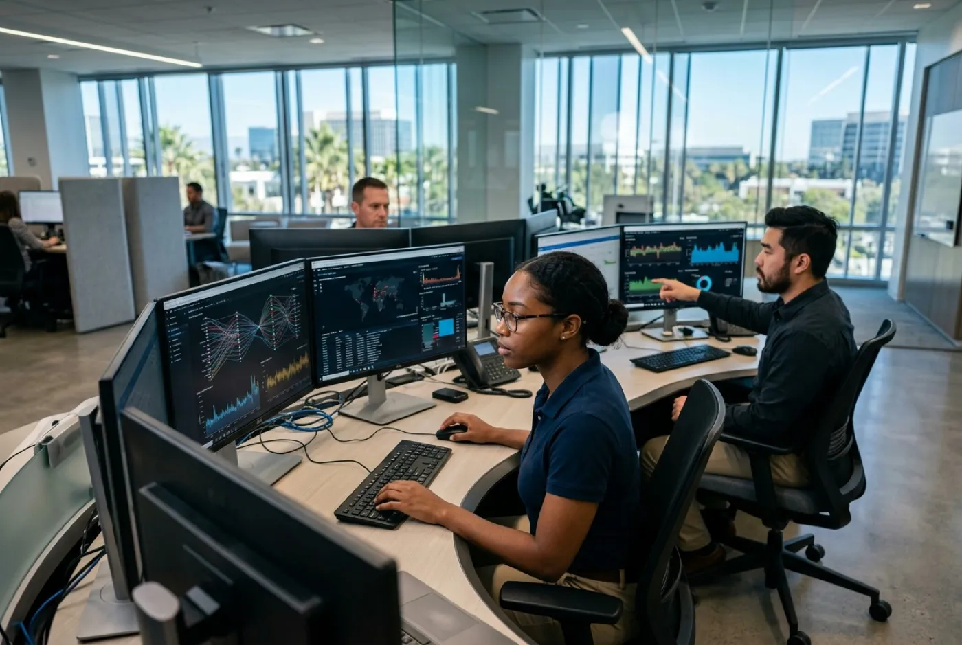 24/7 managed detection and response monitoring for Irvine companies