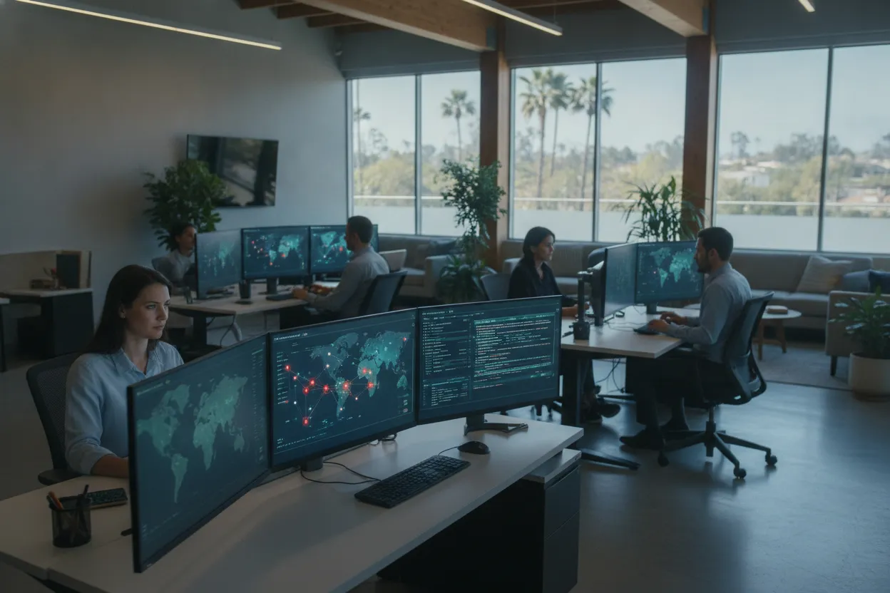 24/7 managed detection and response MDR team monitoring for Ladera Ranch