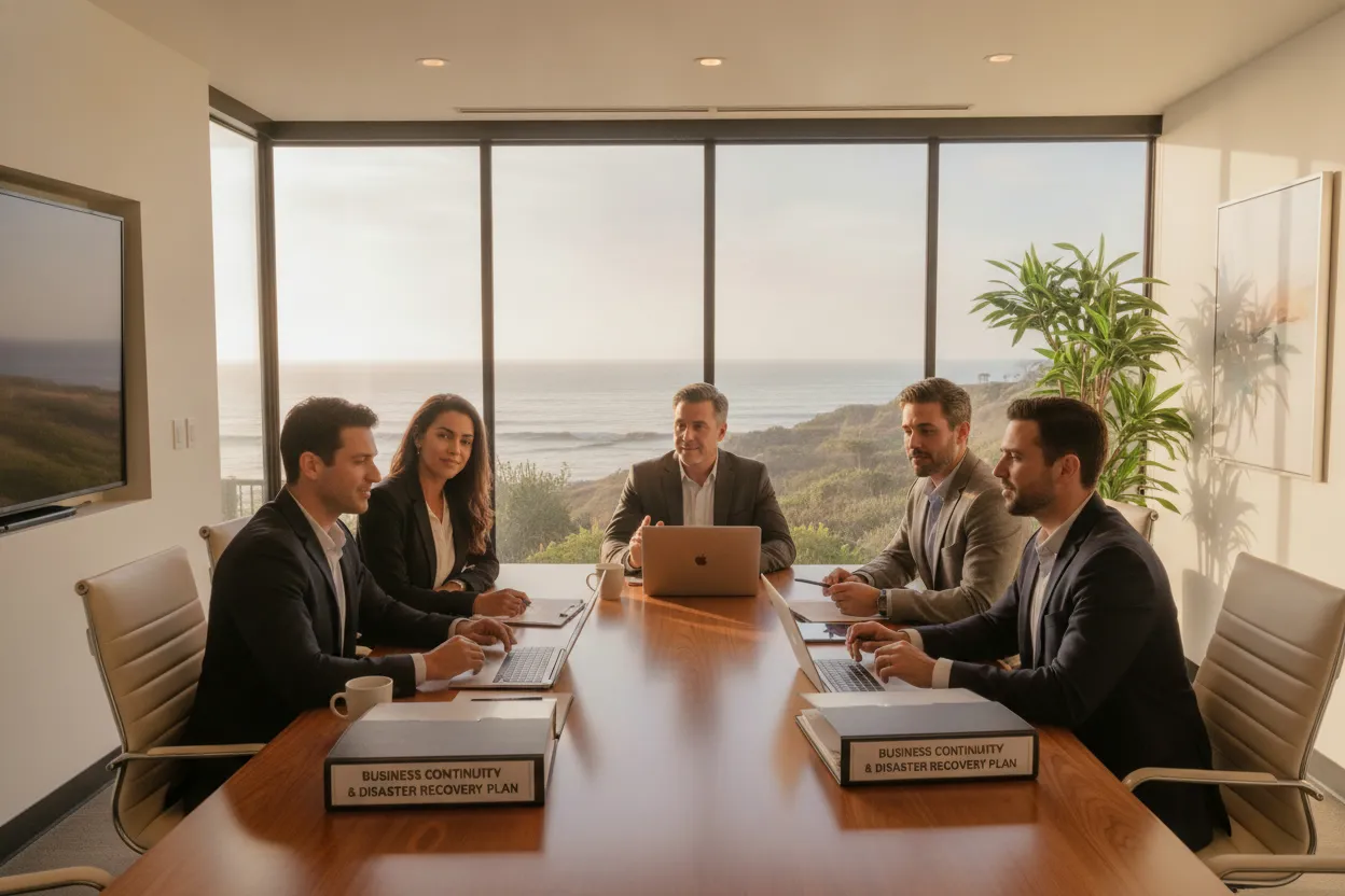 disaster recovery and business continuity planning for Laguna Beach businesses