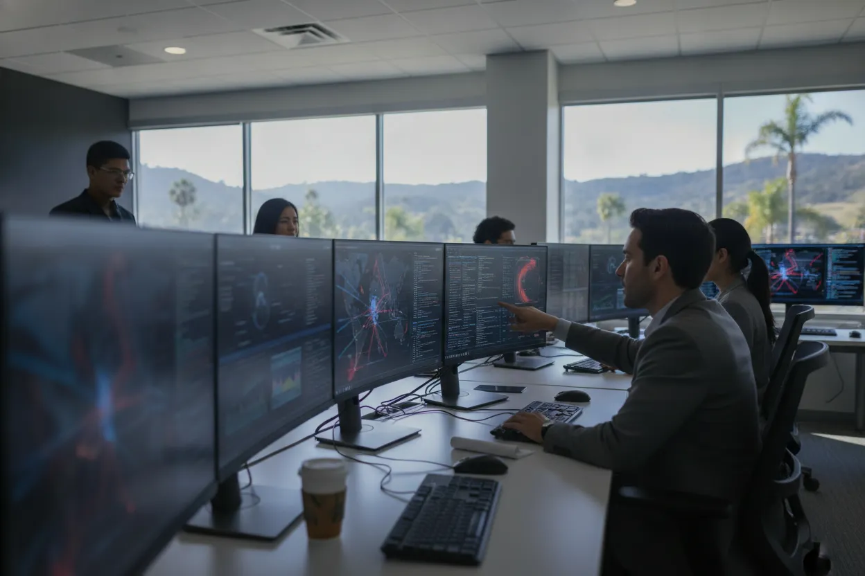 24/7 managed detection and response MDR team monitoring for Laguna Hills
