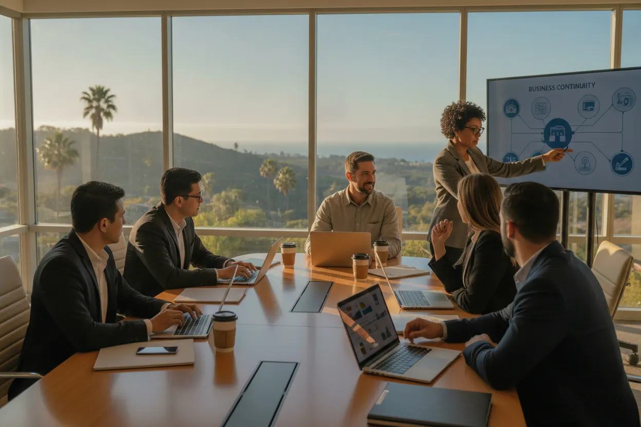 disaster recovery and business continuity planning for Mission Viejo organizations