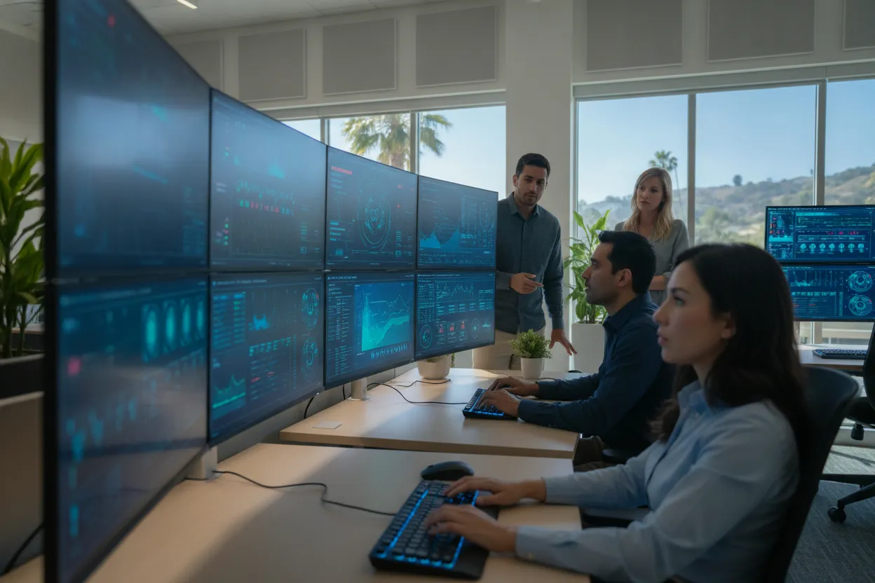 24/7 managed detection and response MDR team monitoring for North Tustin