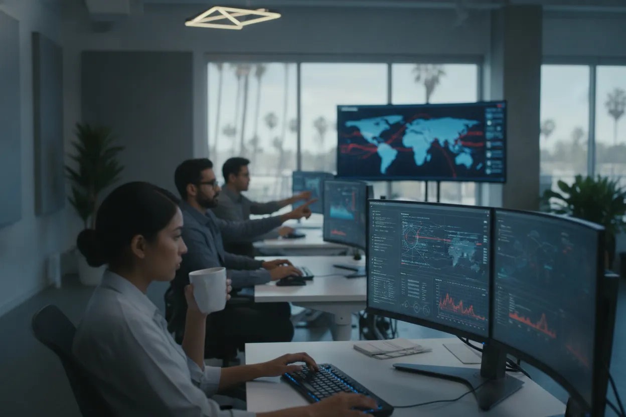 24/7 managed detection and response MDR team monitoring for Ontario businesses