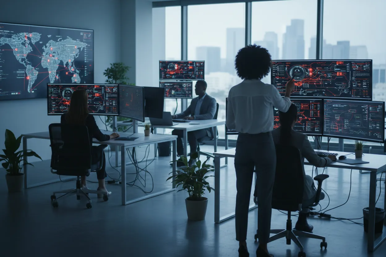24/7 managed detection and response MDR monitoring for Orange businesses