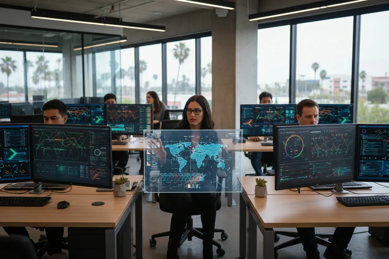 24/7 managed detection and response MDR team monitoring for Placentia