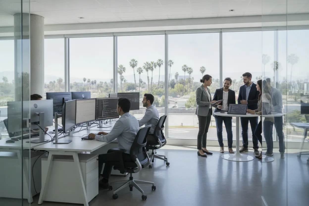 Redlands Managed IT Services team from a local MSP