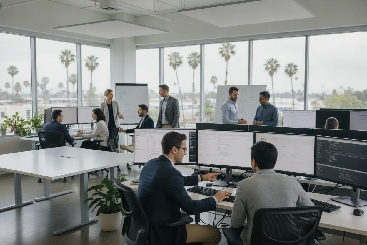 managed IT services team for Santa Ana, CA businesses from a local MSP