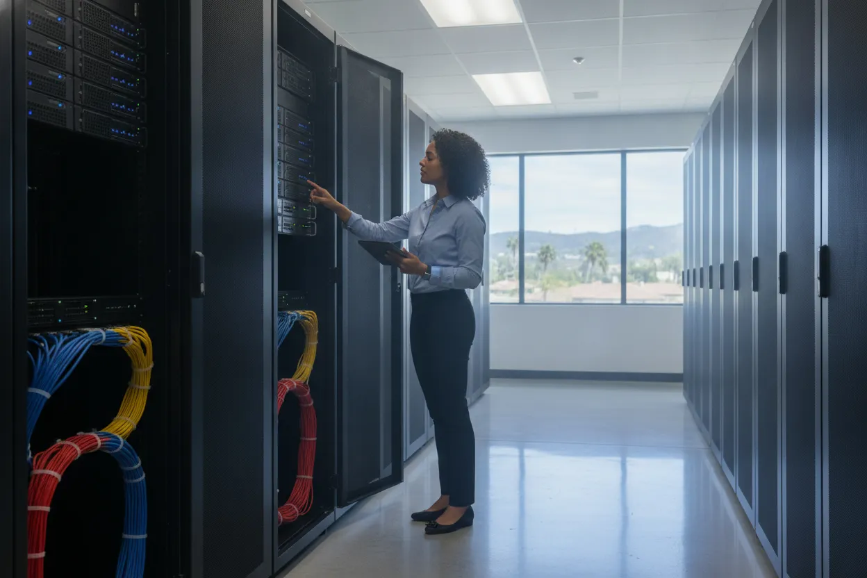 scalable infrastructure as a service IaaS cloud resources for Upland businesses