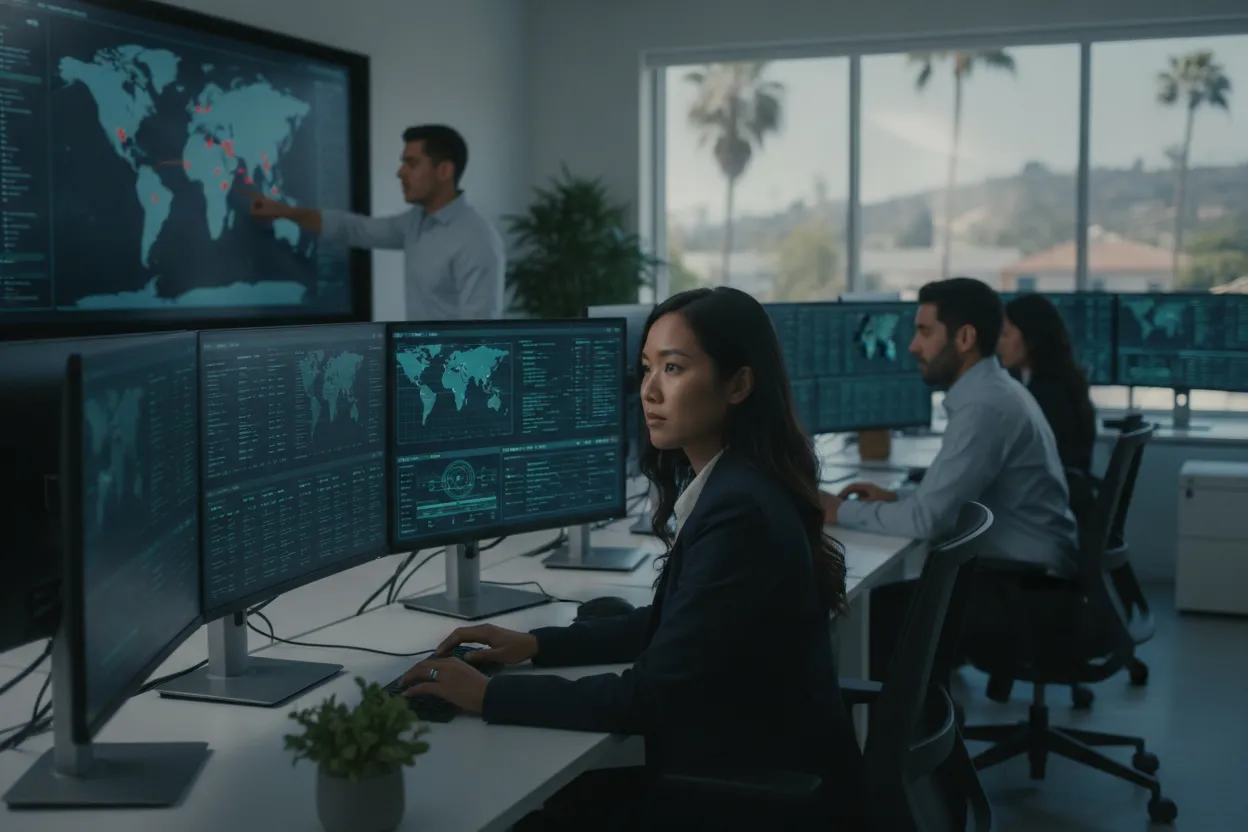 24/7 managed detection and response MDR team monitoring for Yorba Linda
